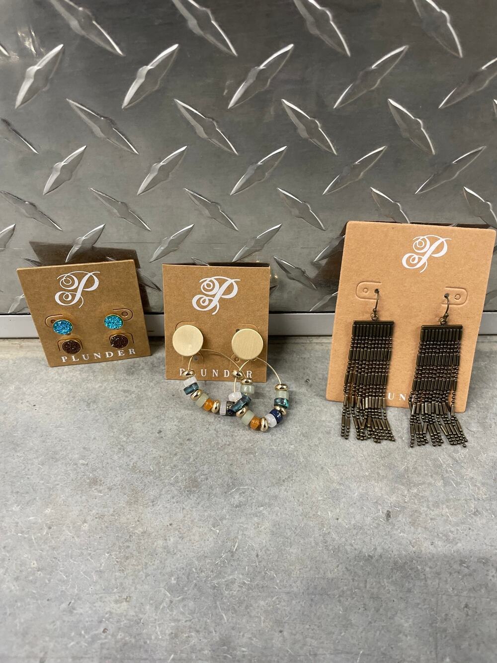 Plunder Earring Set of 3 Pairs